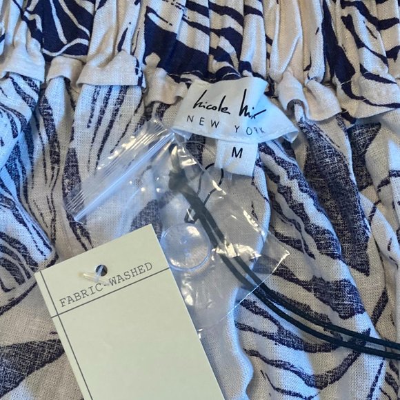 Nicole Miller Linen Wrap Dress - NWT - Picture 10 of 15
